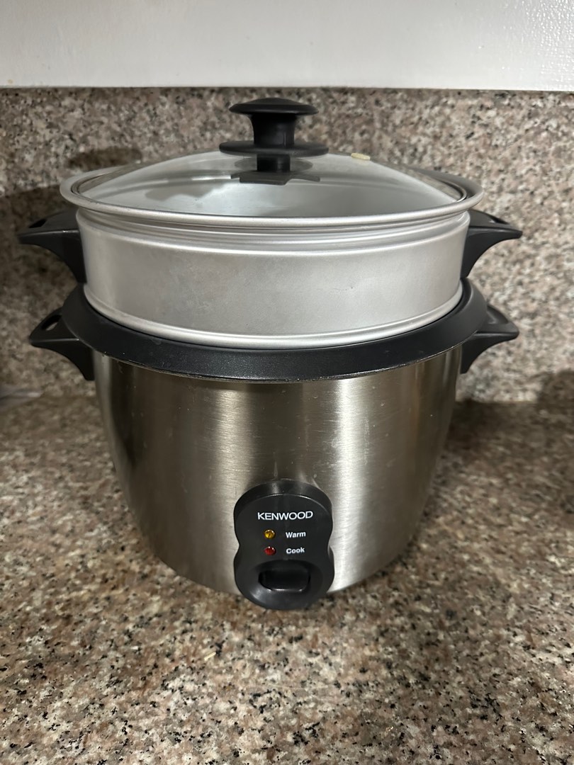 Kenwood Rice Cooker w/ Steamer, TV & Home Appliances, Kitchen