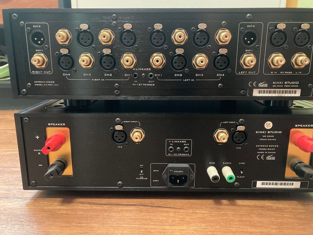 [SOLD] Kinki Studio Preamp and Power Amp P27 and M7  Kinki_studio_preamp_p27_and_po_1691544453_6eaf3807_progressive