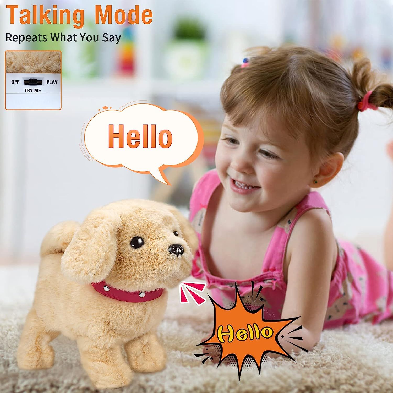 Electronic walking dog toy online