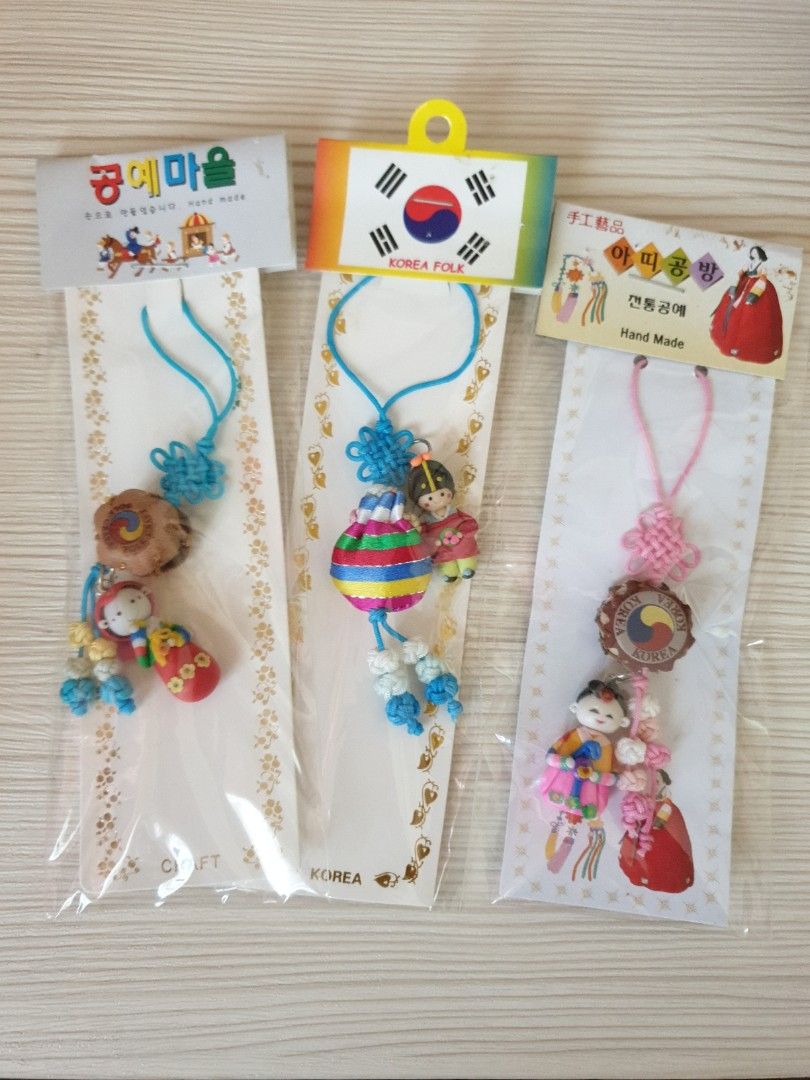 Korea Keychain Souvenir, Hobbies & Toys, Travel, Travel Essentials