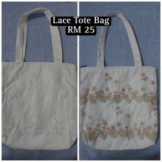 Lace Tote Bag