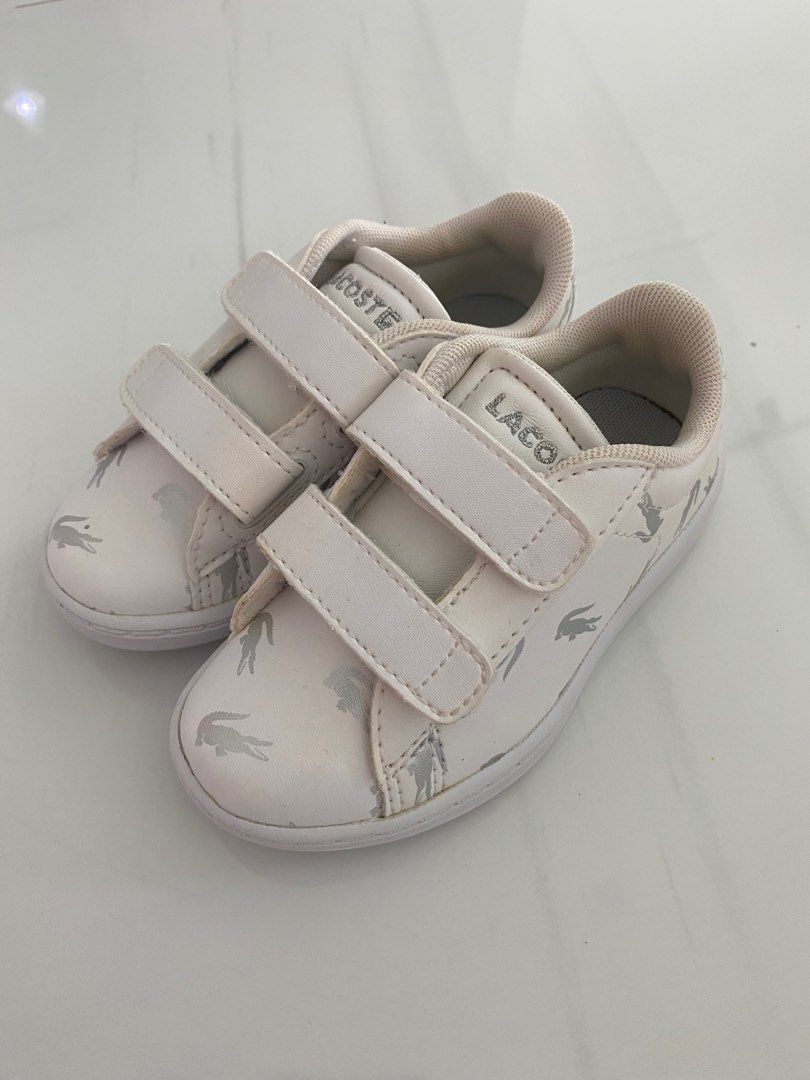 Baby boy lacoste shoes Clearance