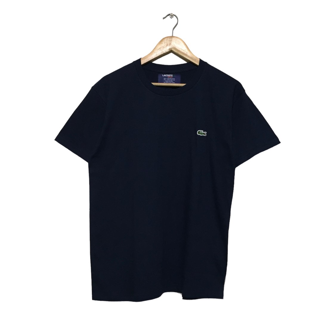 Lacoste Navy blue shirt, Men's Fashion, Tops & Sets, Tshirts & Polo ...
