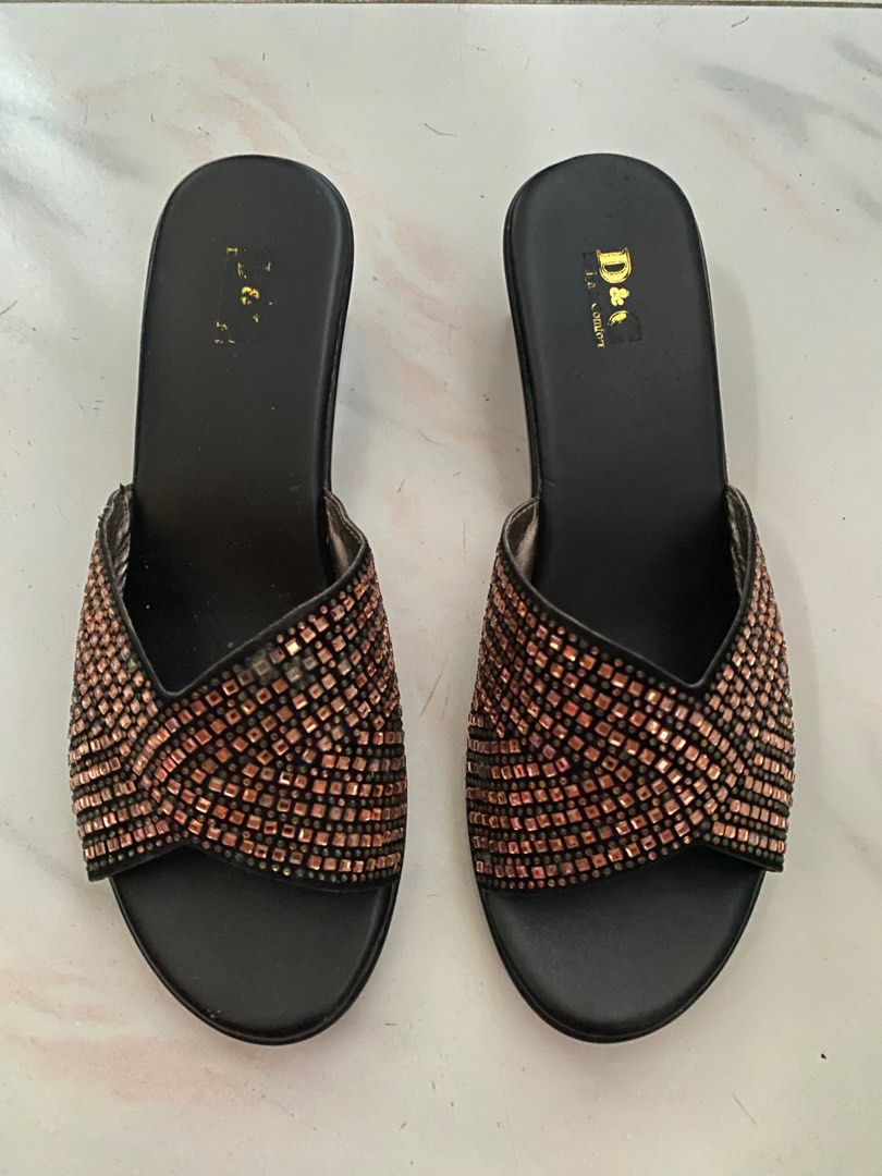 Glitter ladies sandals online
