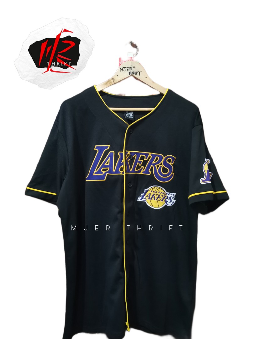 VTG STYLE L.A. Lakers Baseball Jersey #48 Adult 2XL NBA Ultra Game