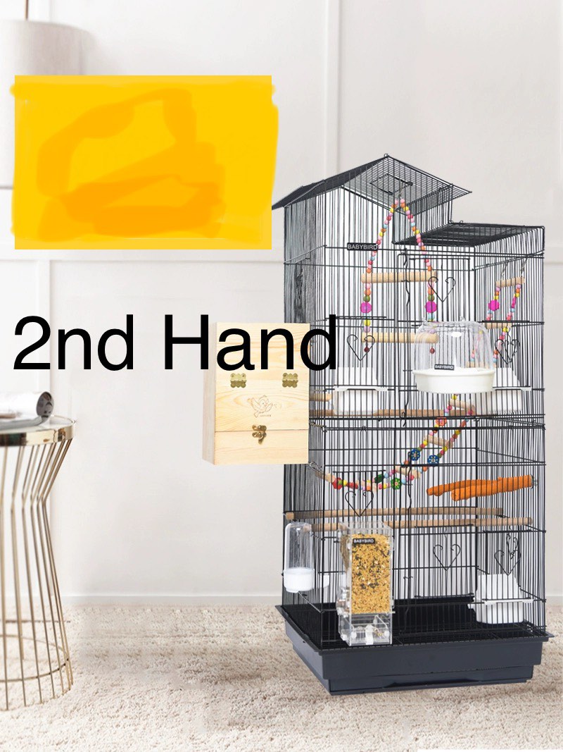 Large Bird Cage 3 layers 2nd hand on Carousell