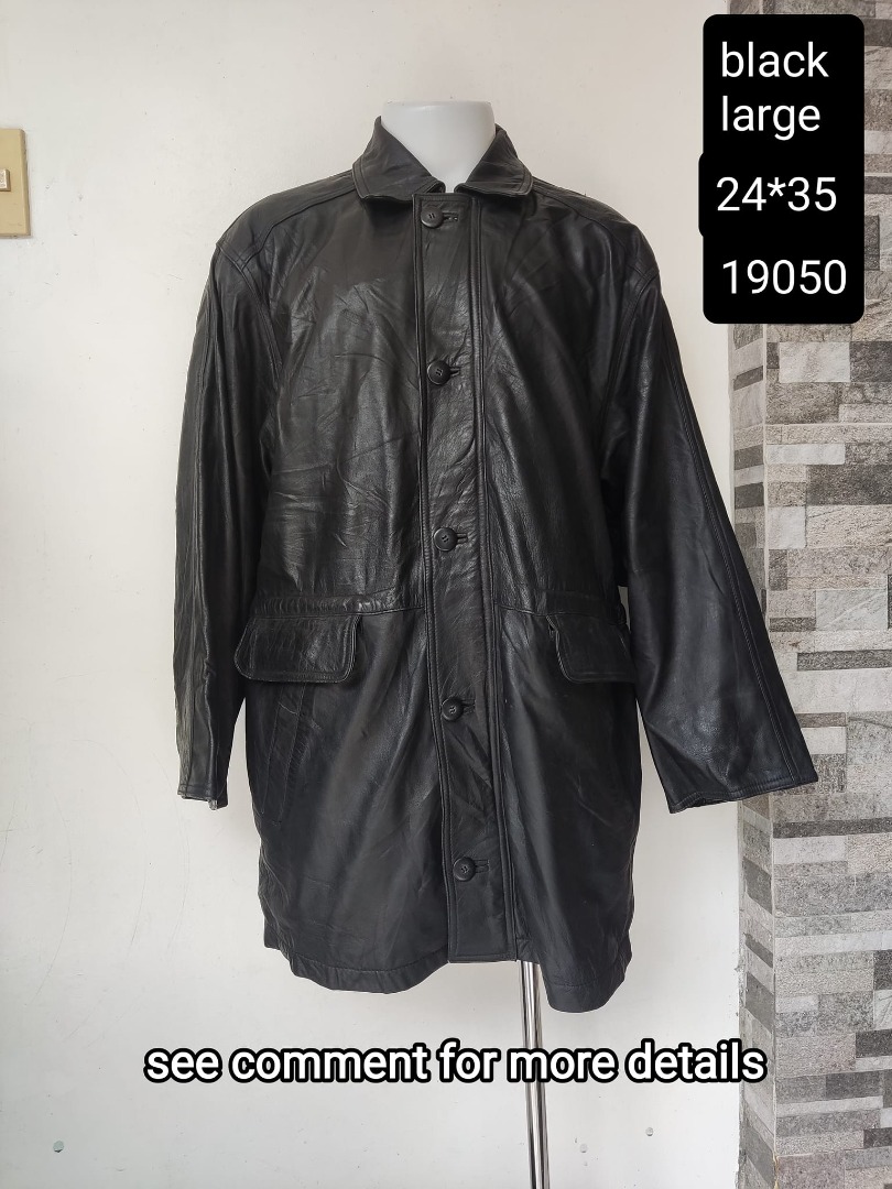 Gapelle leather cheap jacket