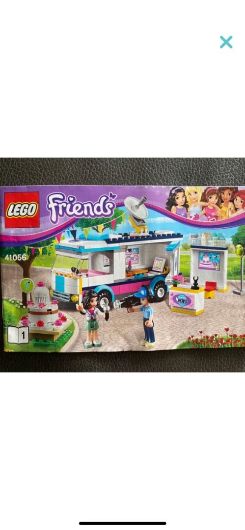 Lego friends heartlake news van online