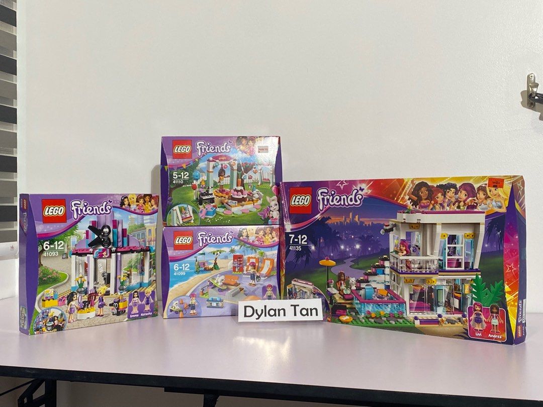 Elliev toys lego friends discount houses