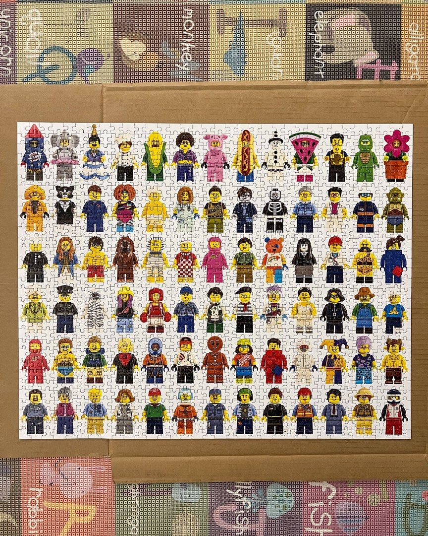 Minifigure puzzle sale