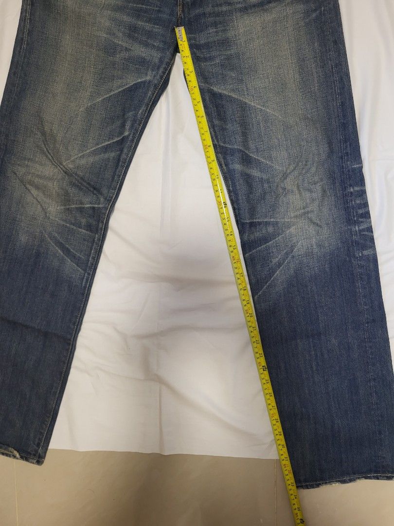 中古Levi's 501 LVC 71501 W34 Made in Japan 日本製, 男裝, 褲＆半截