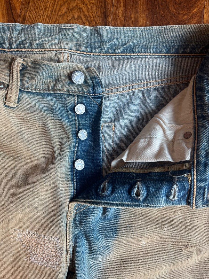 Vintage Levi's 505 Jeans Men's 36×30 Distressed 海外 即決-
