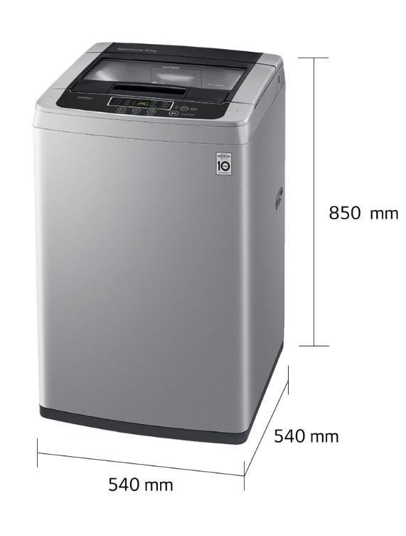 LG T2108VSPM2 8KG Smart Inverter Top Load Washing Machine 1 Year