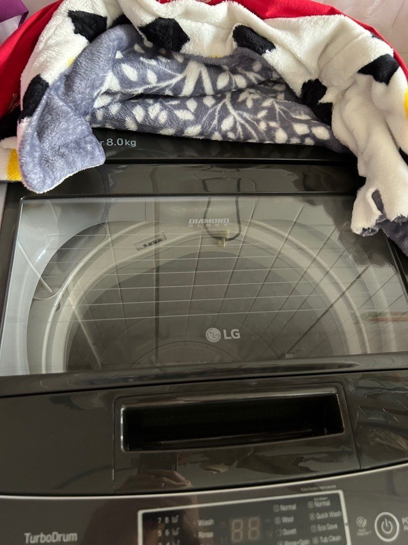 LG T2108VSPM2 8KG Smart Inverter Top Load Washing Machine 1 Year