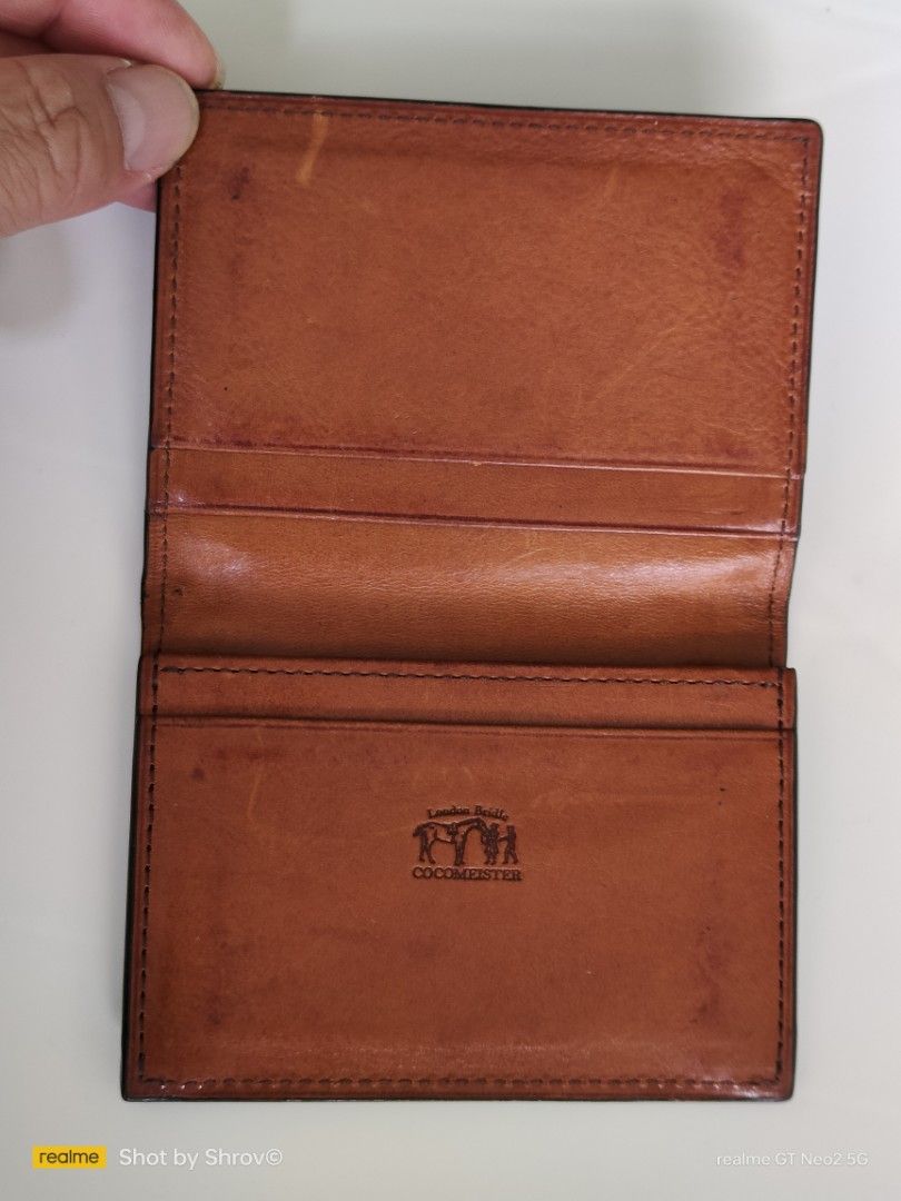 LONDON BRIDLE COCOMEISTER WALLET LEATHER, Men's Fashion