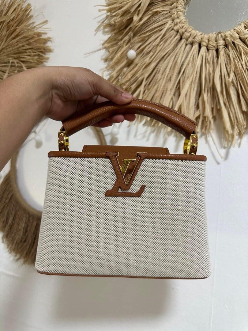 Louis Vuitton Capucine (Category: Luxury Bags & Wallets) located in Las Pinas. Submitted by sircsarchives (Listing ID 1248009182, Image 1). Description: Personal preloved from KOREA // coded // rfs: decluttering all my small bags .
