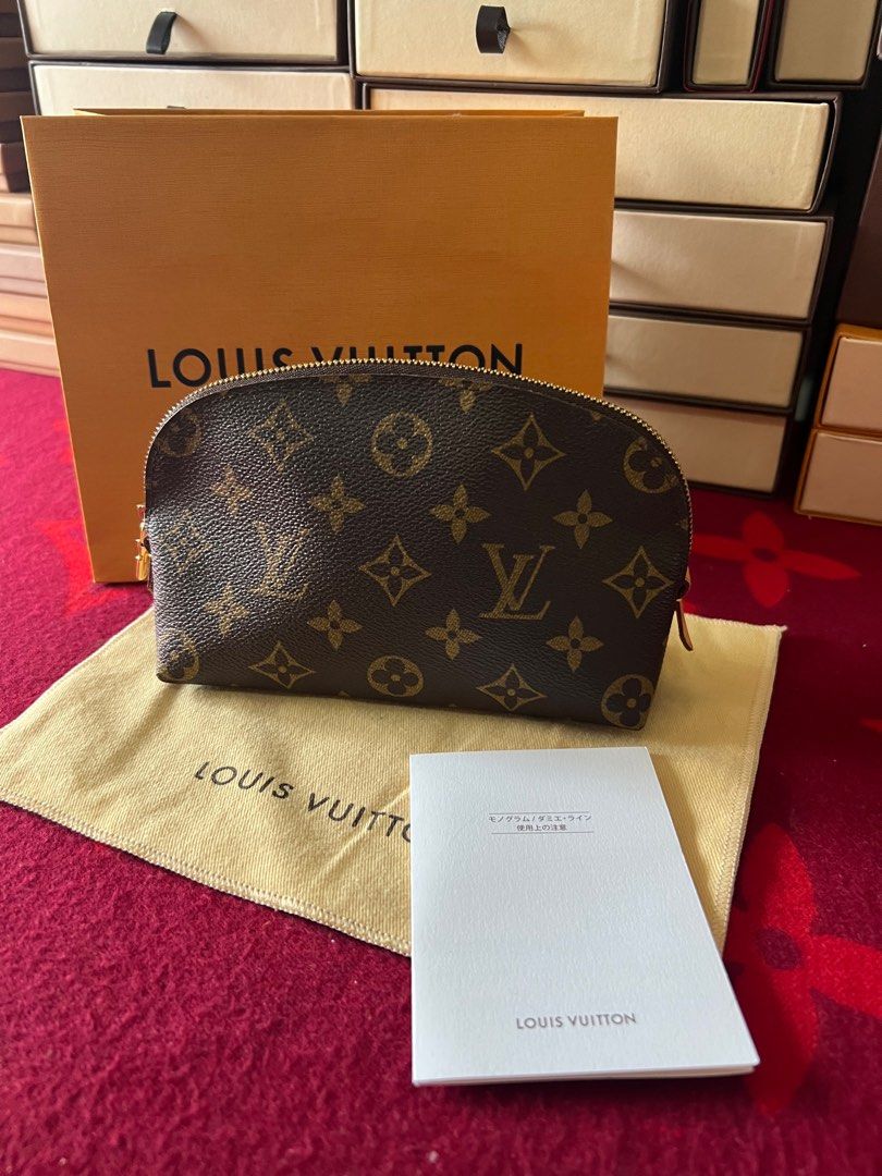 LV Cosmetic Pouch PM, Luxury, Bags & Wallets on Carousell