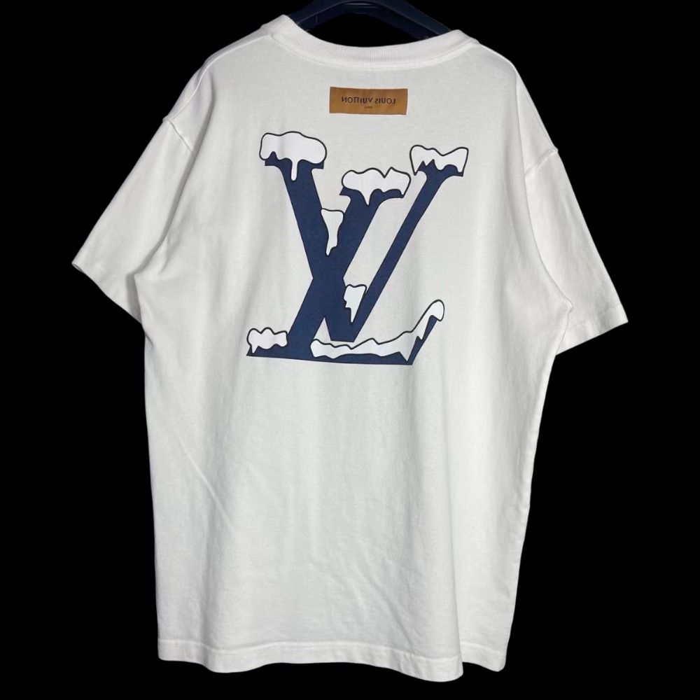 LOUIS VUITTON DO A KICKFLIP WHITE TEE, Men's Fashion, Tops & Sets, Tshirts  & Polo Shirts on Carousell