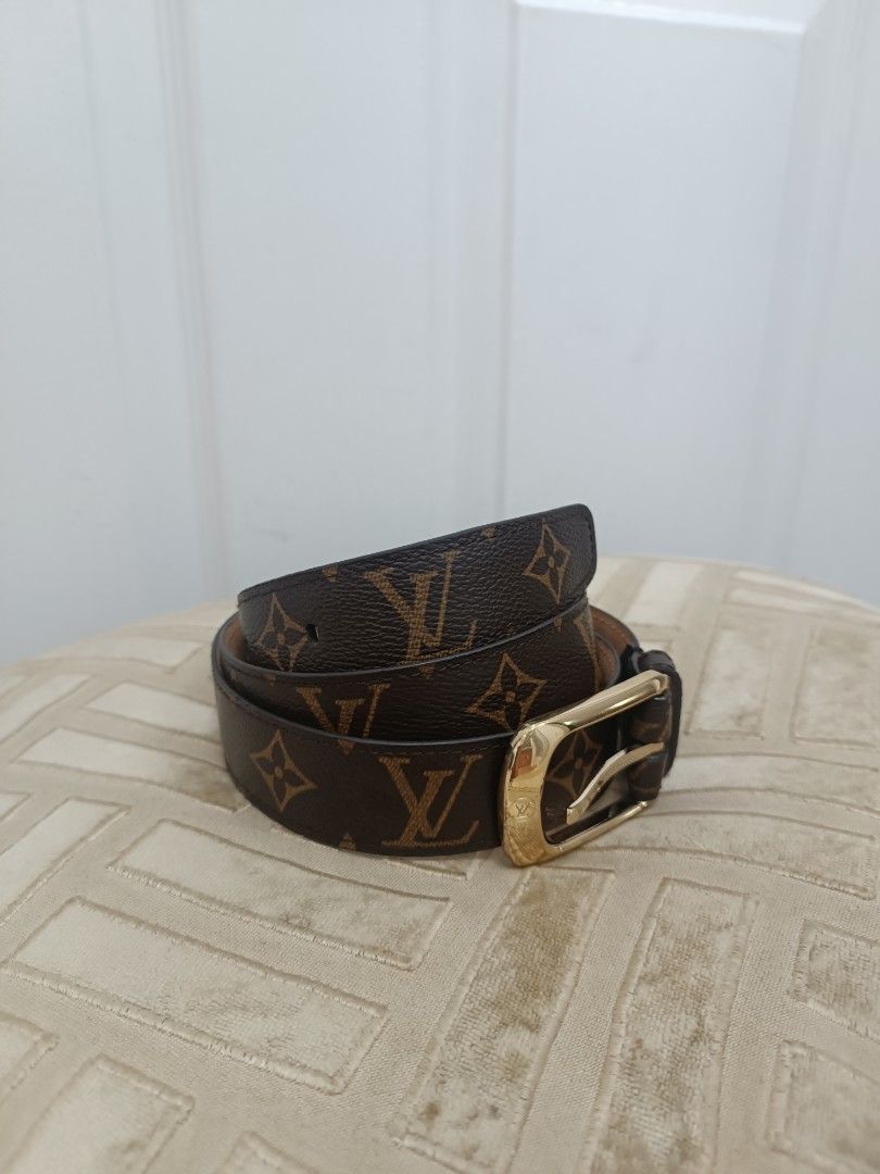 Louis Vuitton ellipse monogram canvas belt brown, Luxury, Accessories on  Carousell