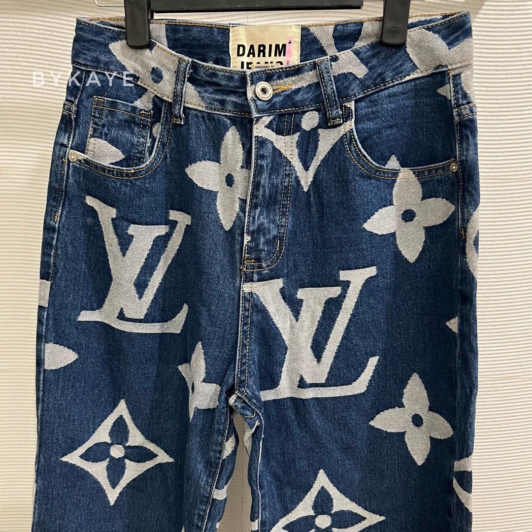 Louis Vuitton Inspired Jeans