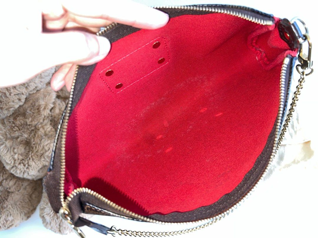 Louis Vuitton Lv Ghw 2way Shoulder Crossbody Bag Handbag Damier