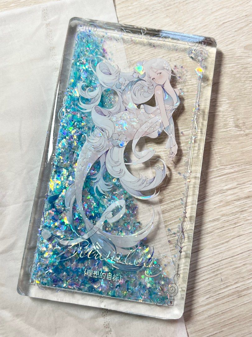 Handmade Glitter block