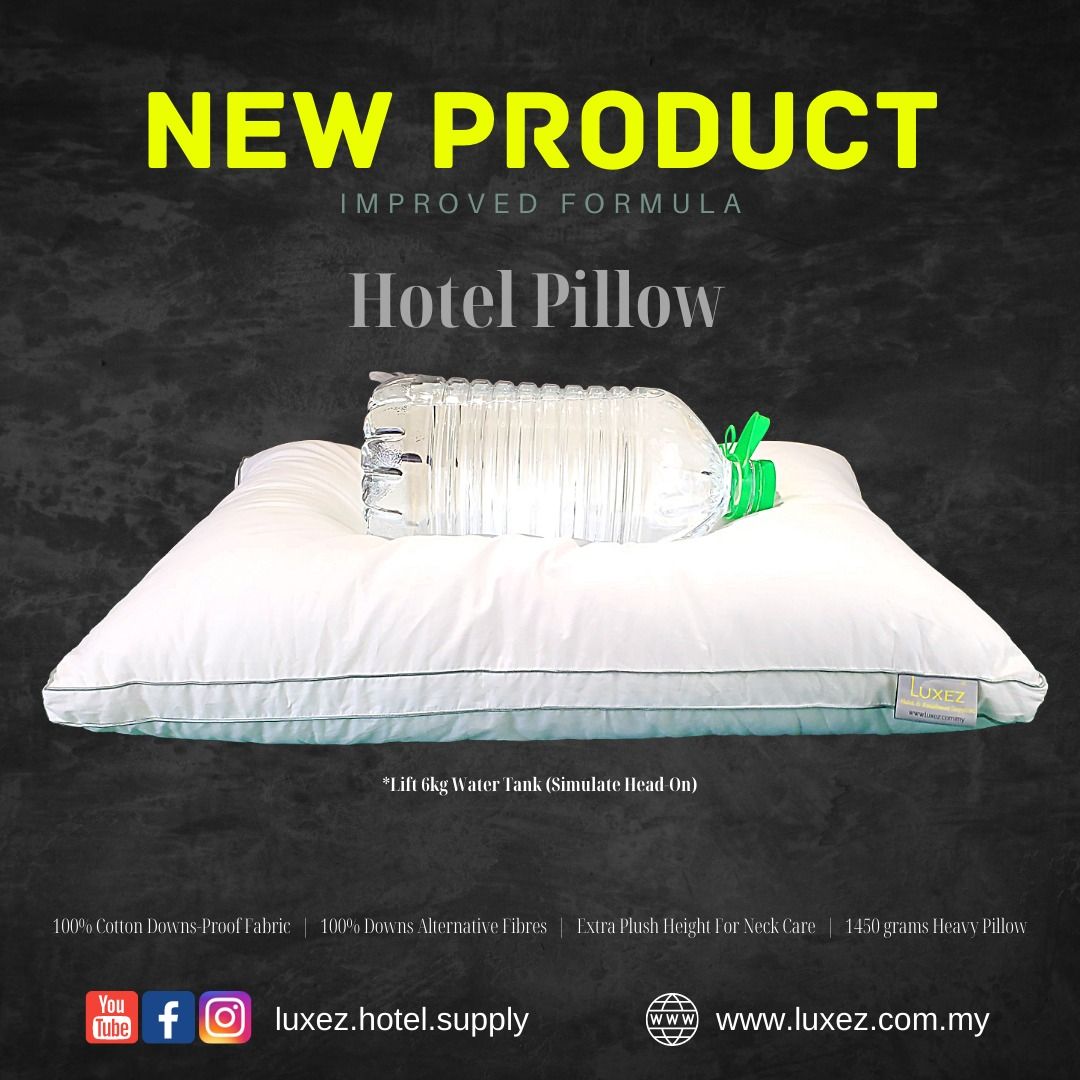 Akemi luxe alternative top down pillow