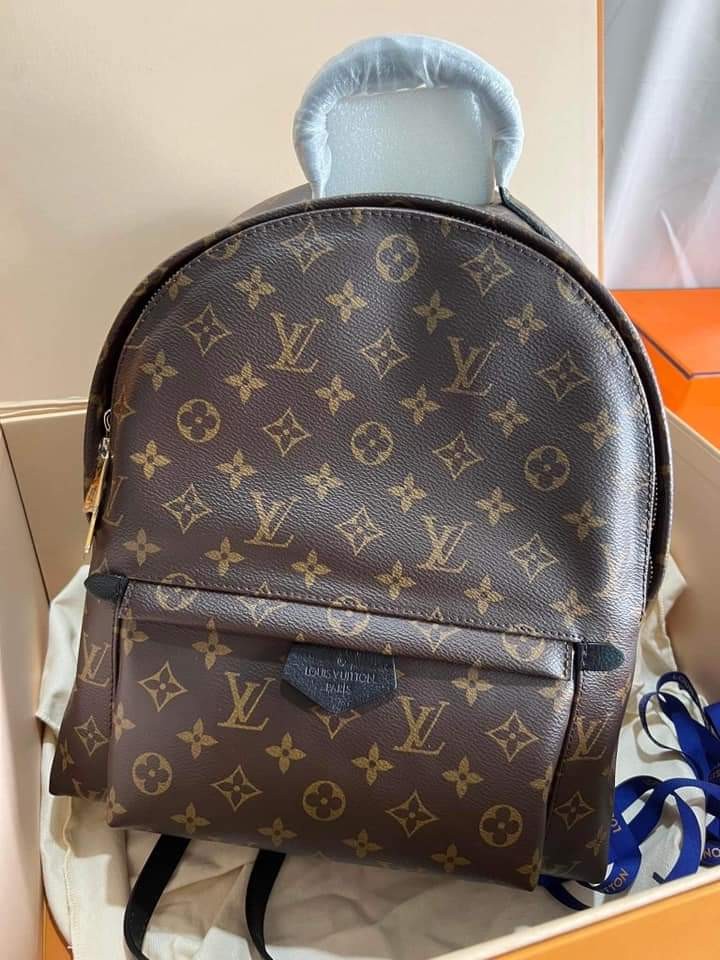 Lv Palm Spring PM Monogram, Luxury, Bags & Wallets on Carousell