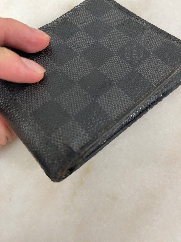 Louis Vuitton Brazza Wallet In Monogram Eclipse Epi