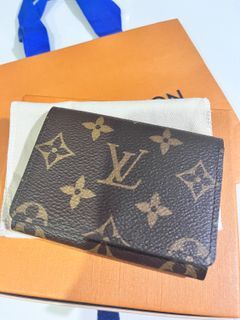 LV Card Holder (Dog), Luxury, Bags & Wallets on Carousell