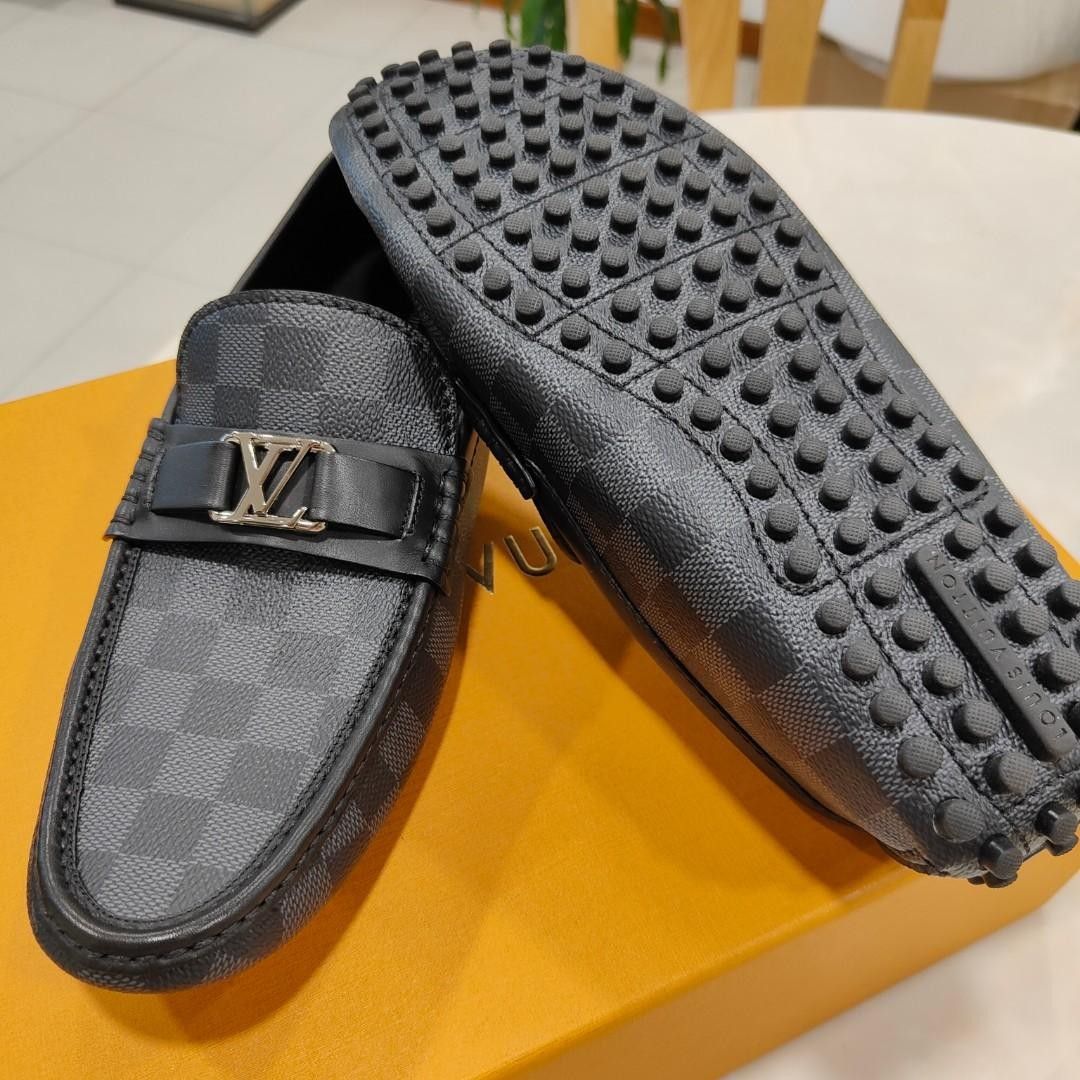 Louis Vuitton Hockenheim Moccasin Graphite. Size 09.0
