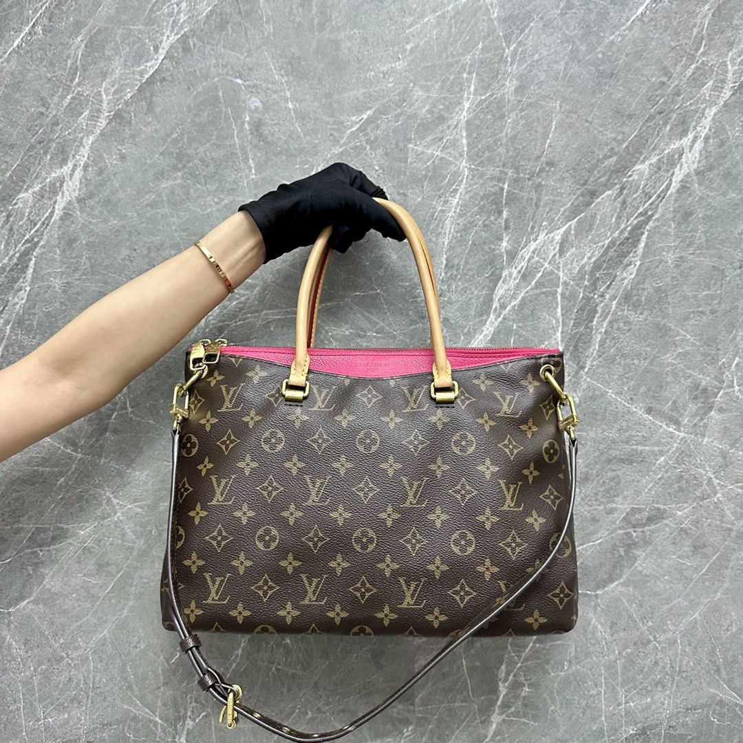 Authentic Louis Vuitton Pallas mm, Luxury, Bags & Wallets on Carousell