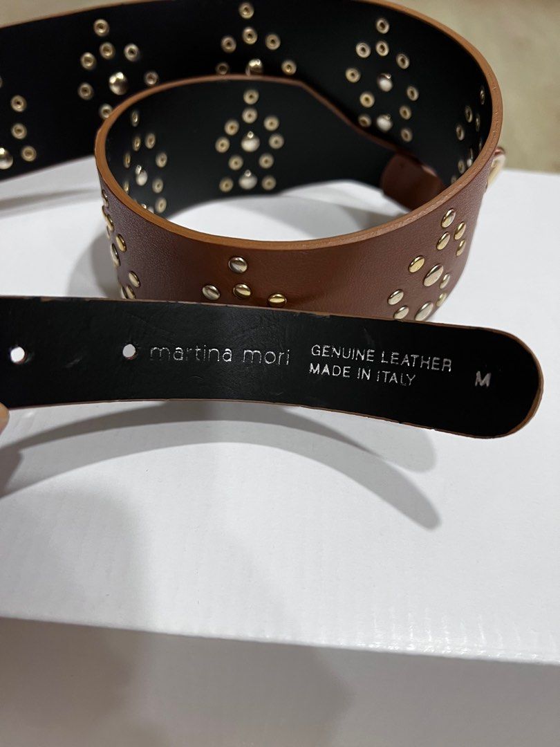 Martina Mori Gold Metal Belt display picture 1