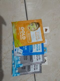 Masker wajah gel  4 bks 20rb