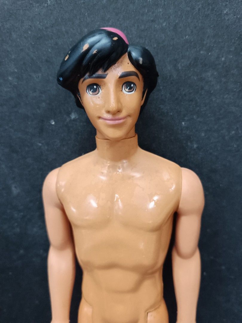 Mattel 1968 Aladdin 12" Disney Vintage, No Clothes Molded Hair, Hobbies & Toys, Toys & Games on