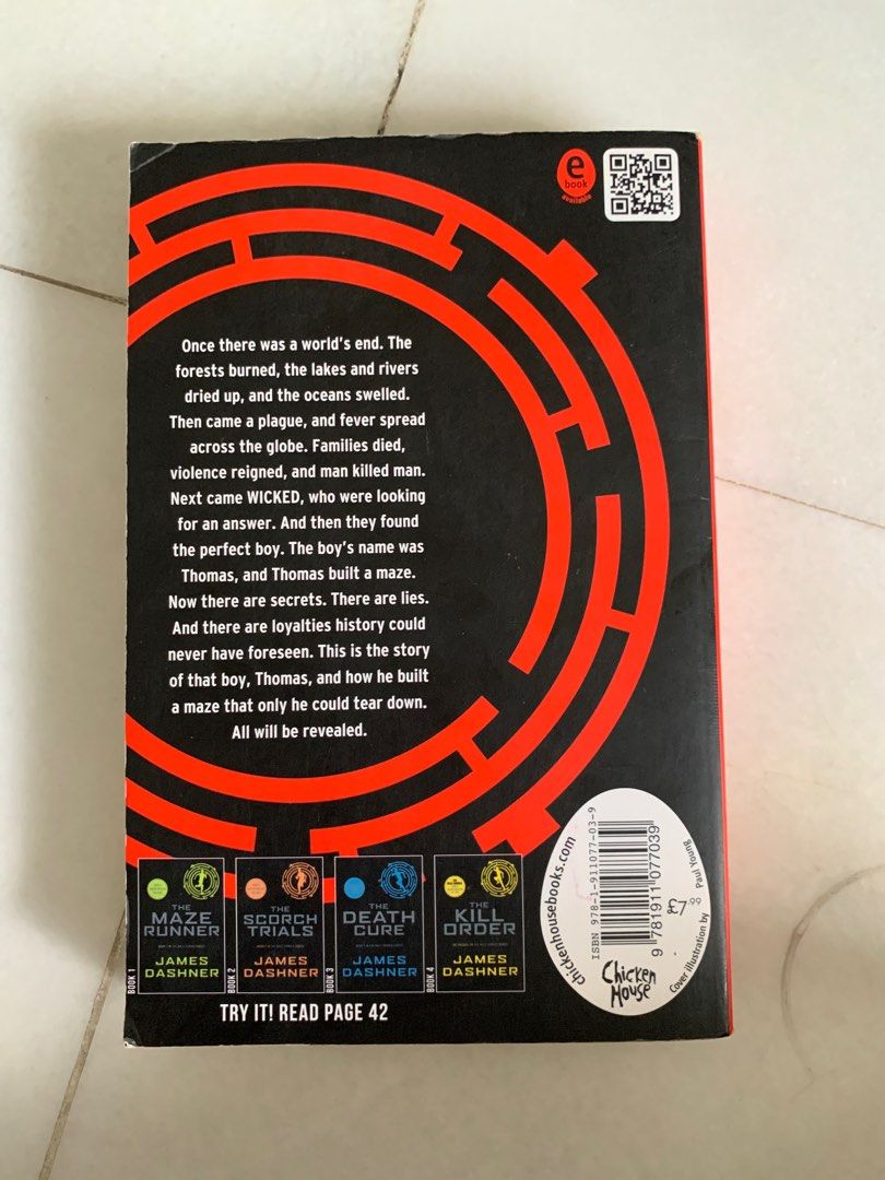 Maze Runner The Fever Code, Hobbies & Toys, Books & Magazines, Fiction