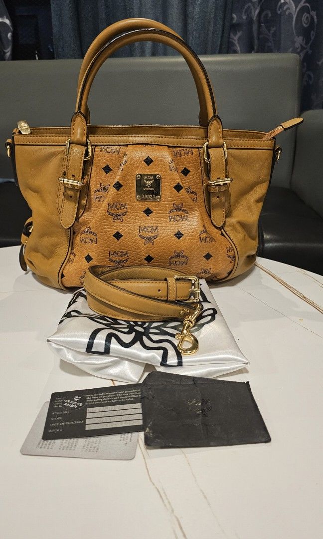 Mcm two way bag outlet