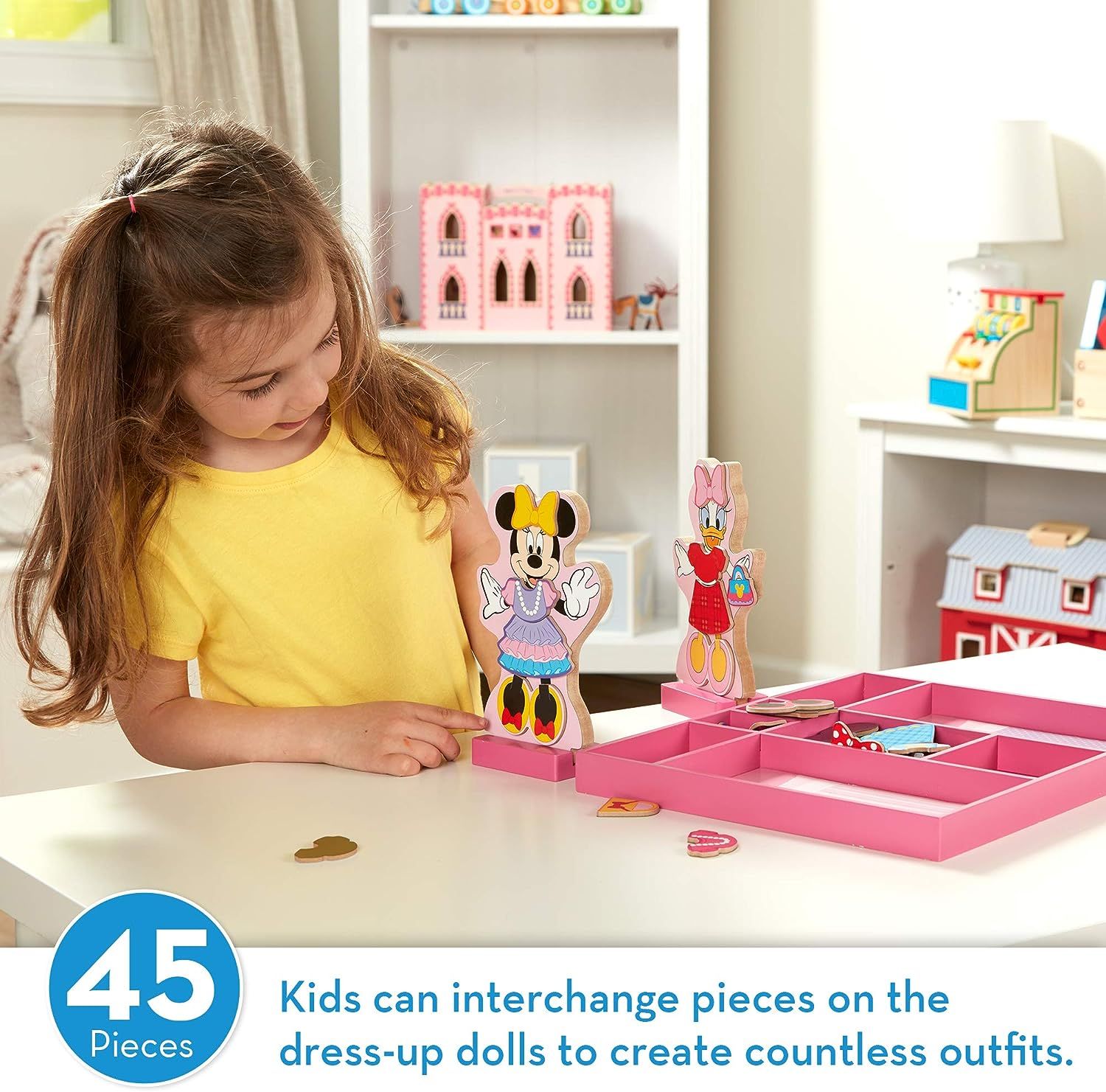 Melissa and doug hotsell minnie dress up