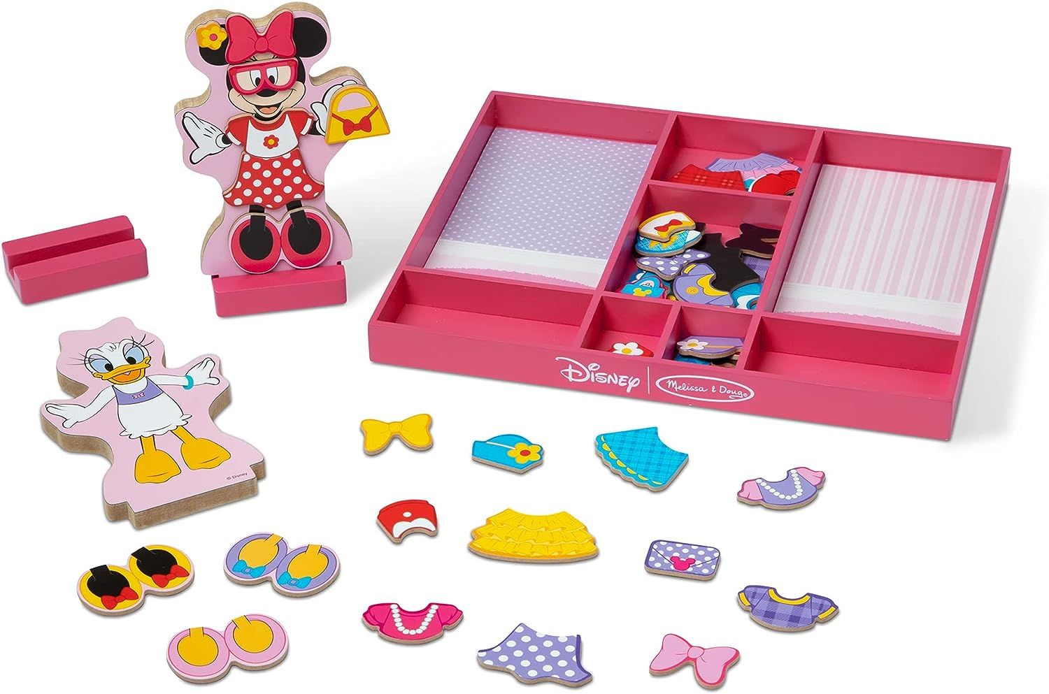 Melissa Doug Disney Minnie Mouse and Daisy Duck Magnetic Dress