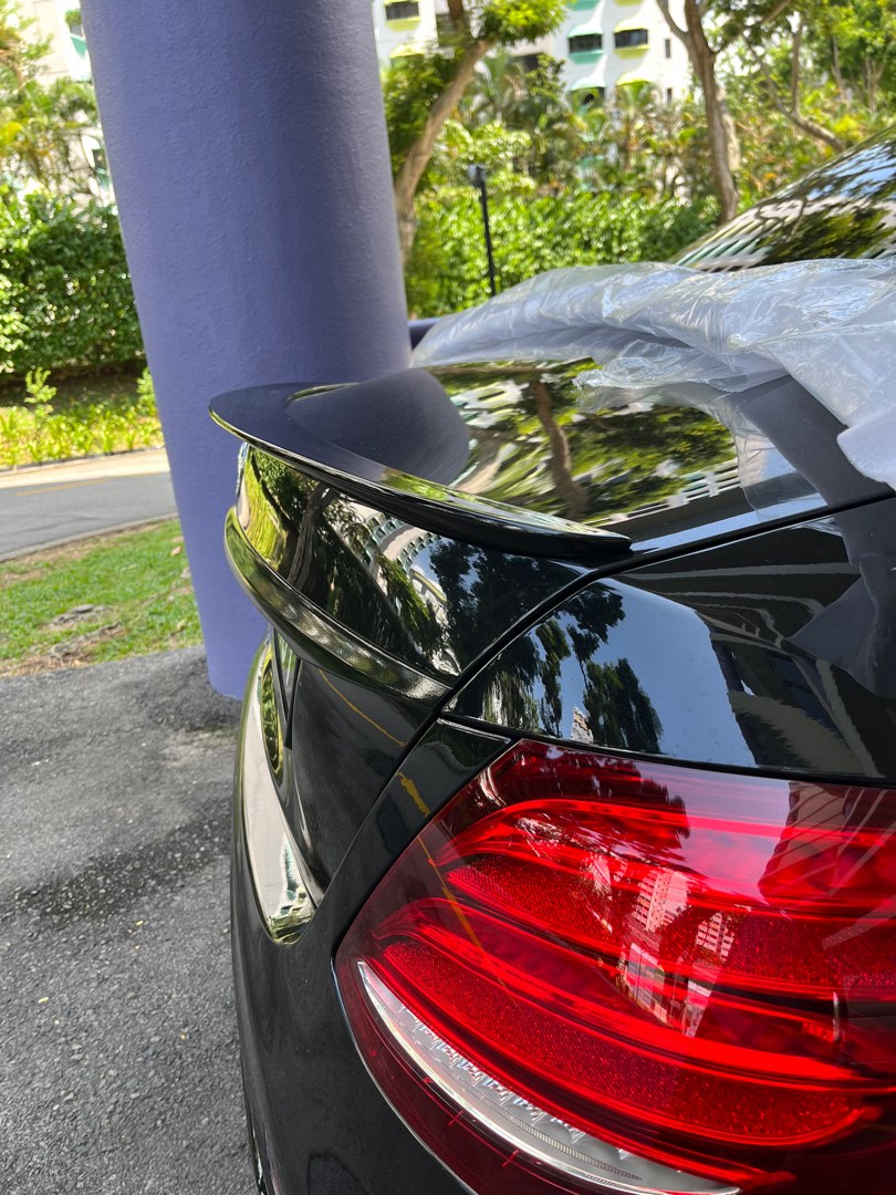 Mercedes Eclass W213 boot lip spoiler Brabus style, Car Accessories