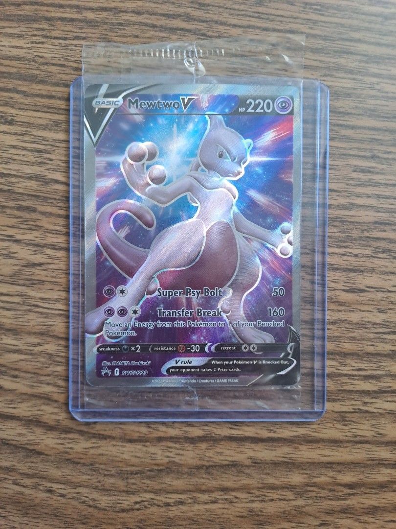 mewtwo pokemon go promo card Pokémon Mewtwo V SWSH229 Black Star Promos Pokémon GO Elite Trainer Bo –  Martins Collectables
