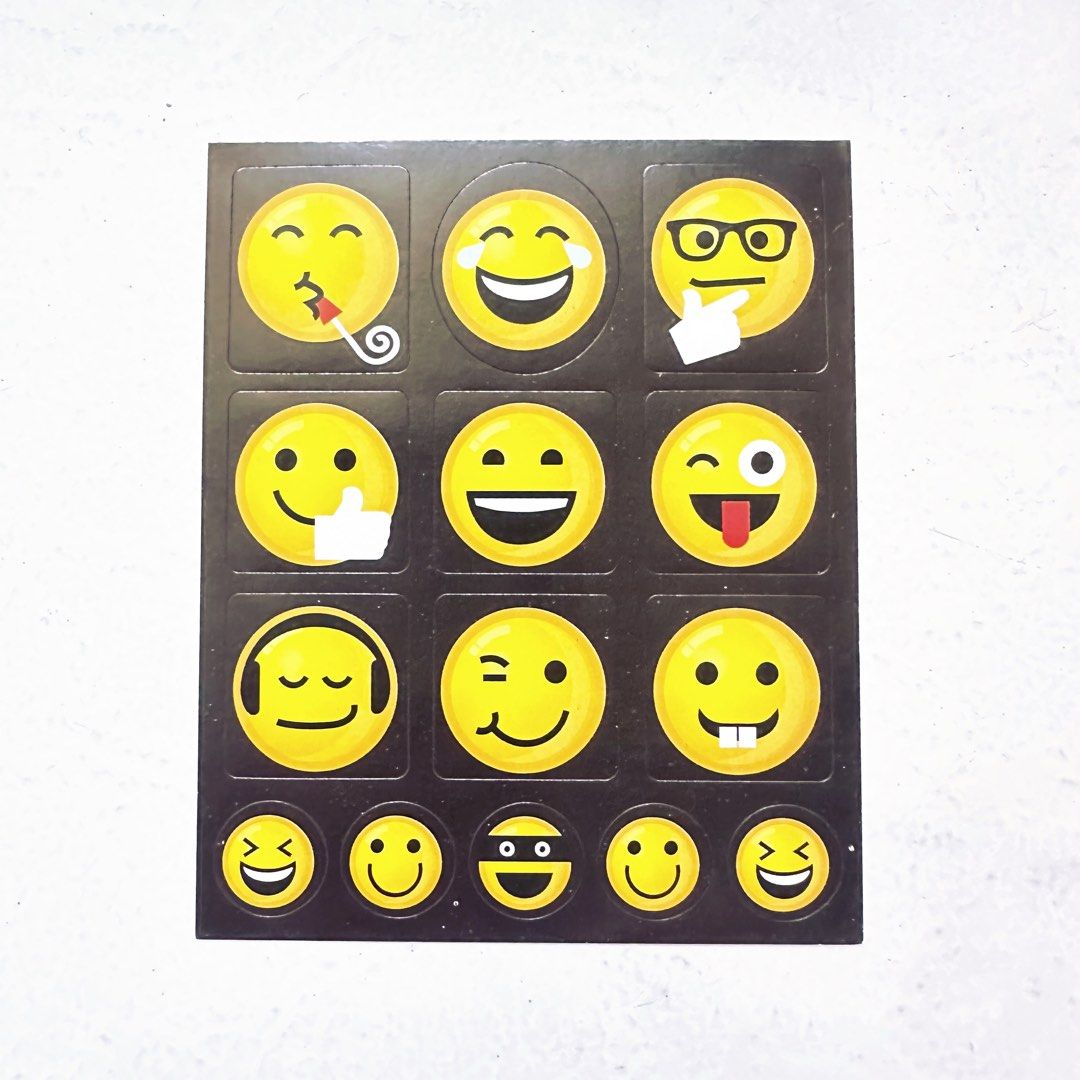 Mini Emoji Stickers, Hobbies & Toys, Stationery & Craft, Other