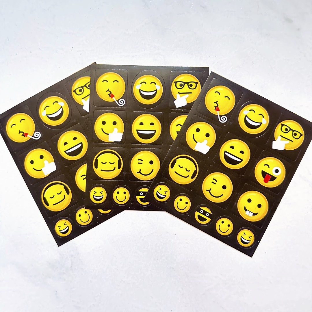 Mini Emoji Stickers, Hobbies & Toys, Stationery & Craft, Other