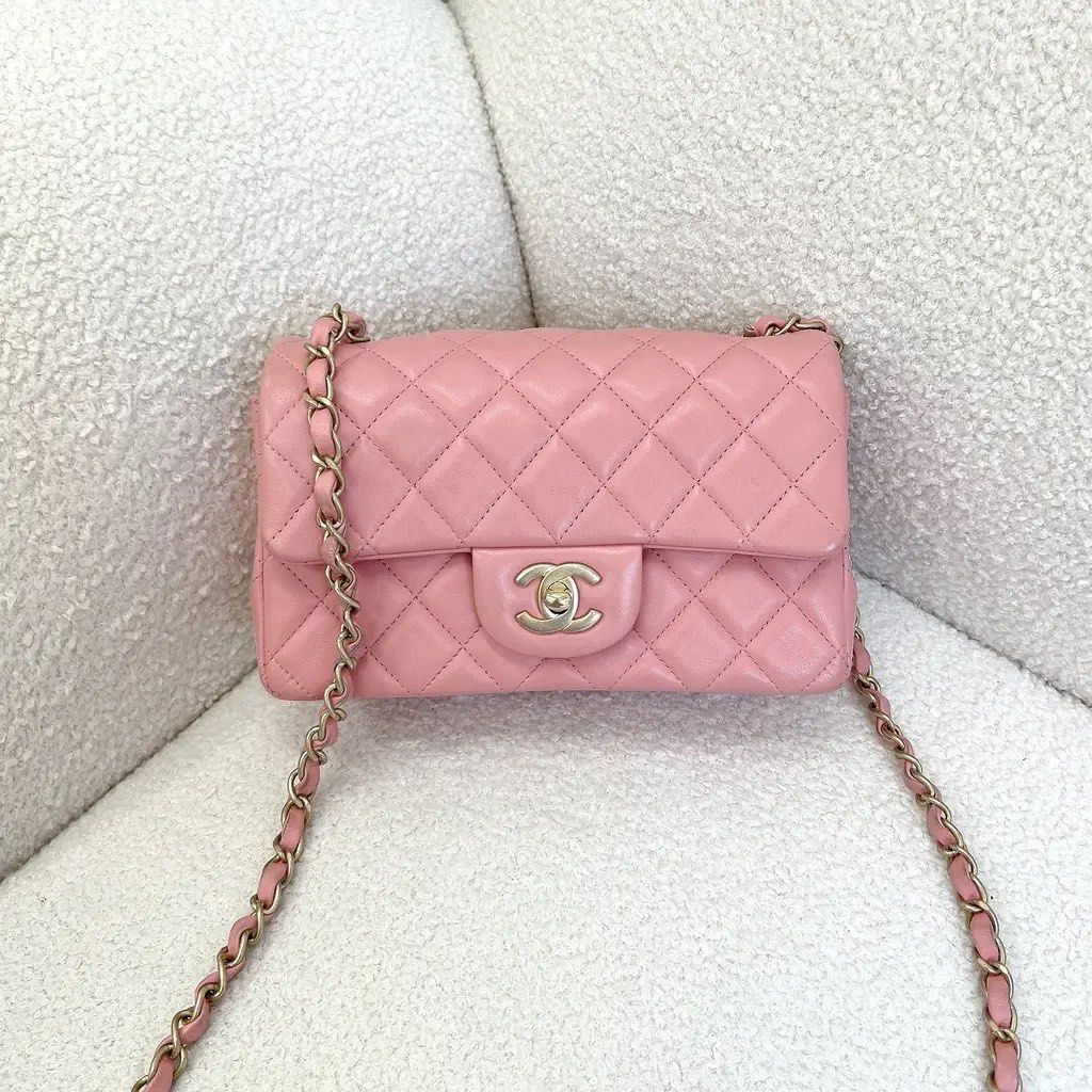 Chanel Fashion Therapy Flap Bag Hot Pink Caviar Gold Hardware