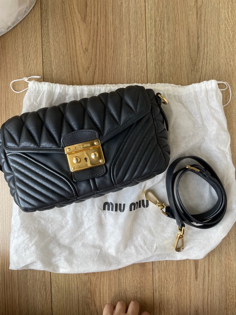 Miu Miu Crossbody, Luxury, Bags & Wallets on Carousell