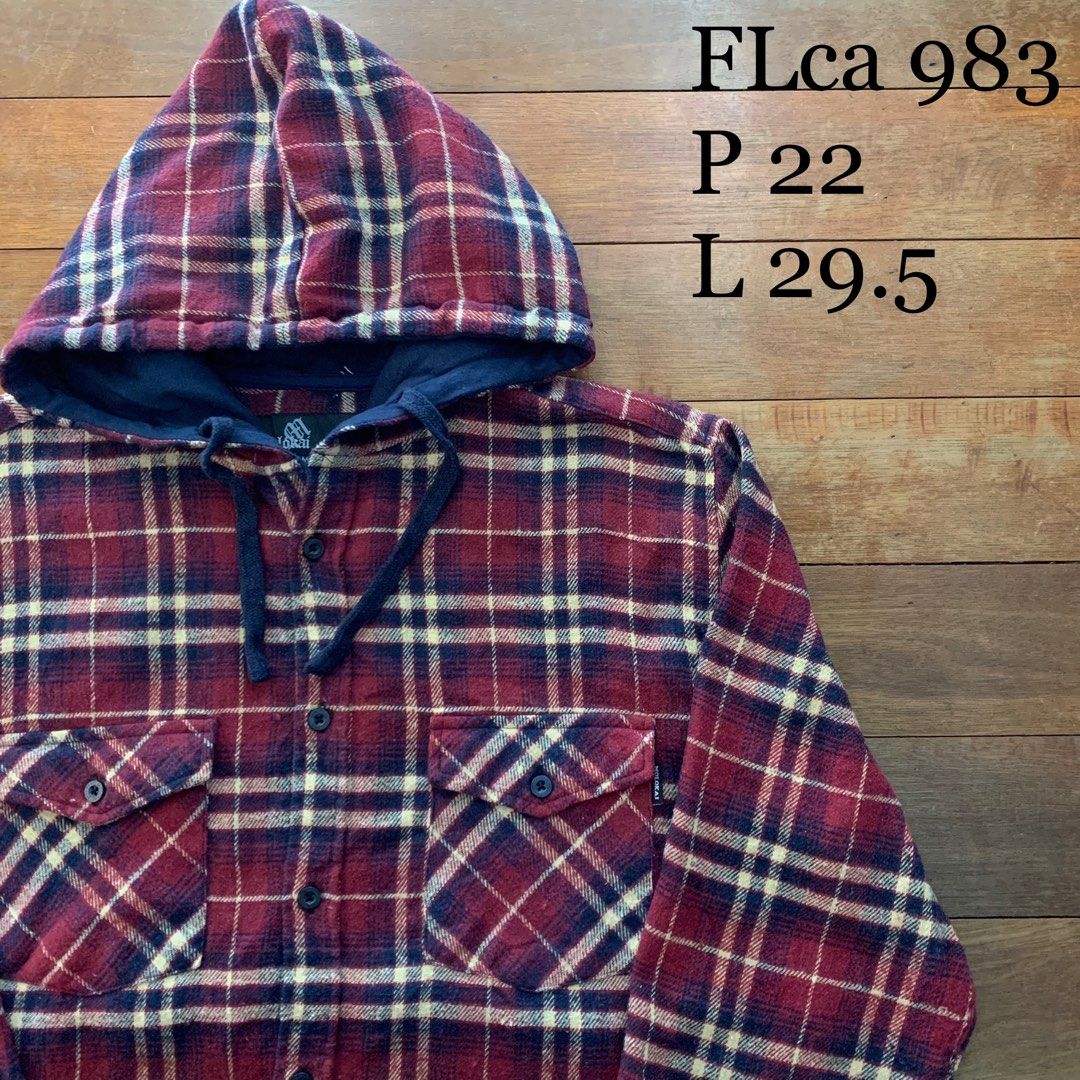 Molokai Surf Co. Hooded Flannel