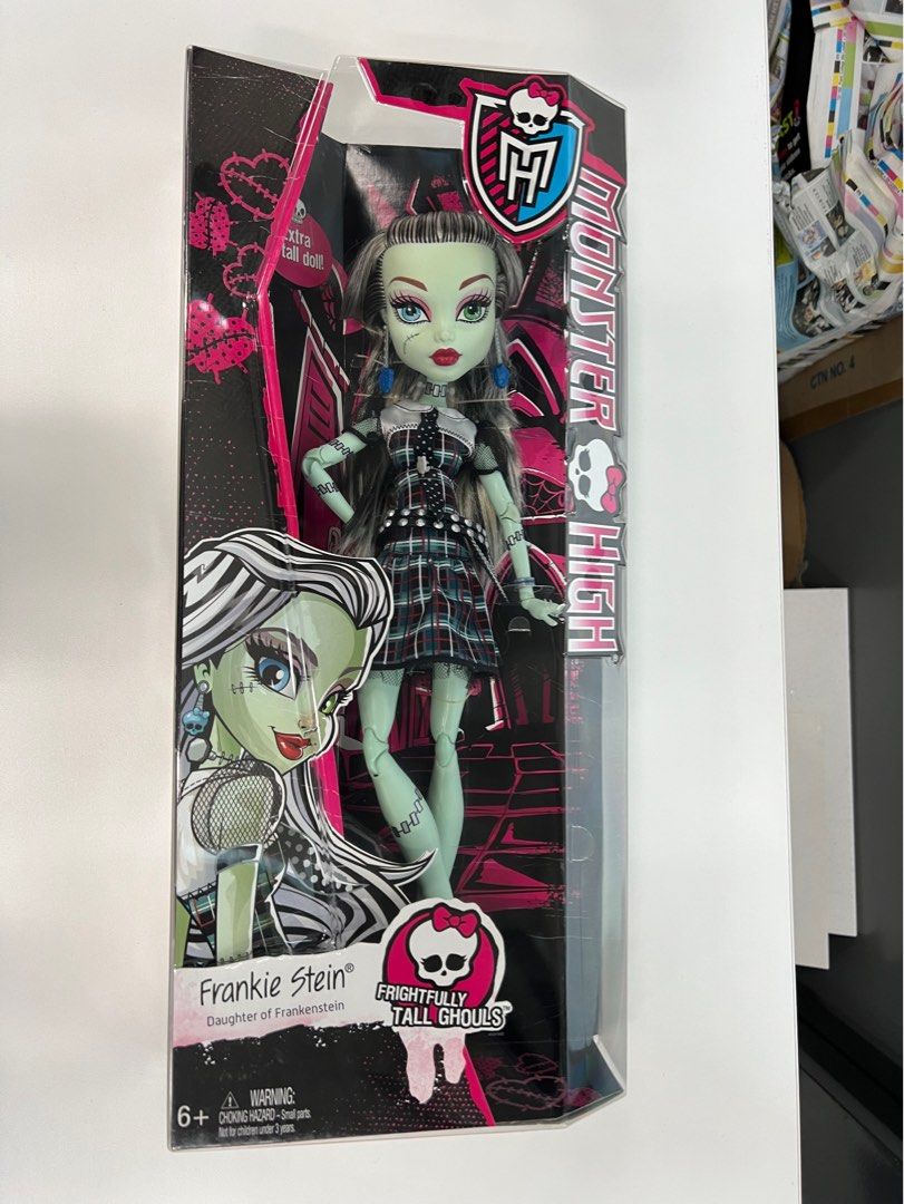 Monster high frightfully tall ghouls frankie stein doll top