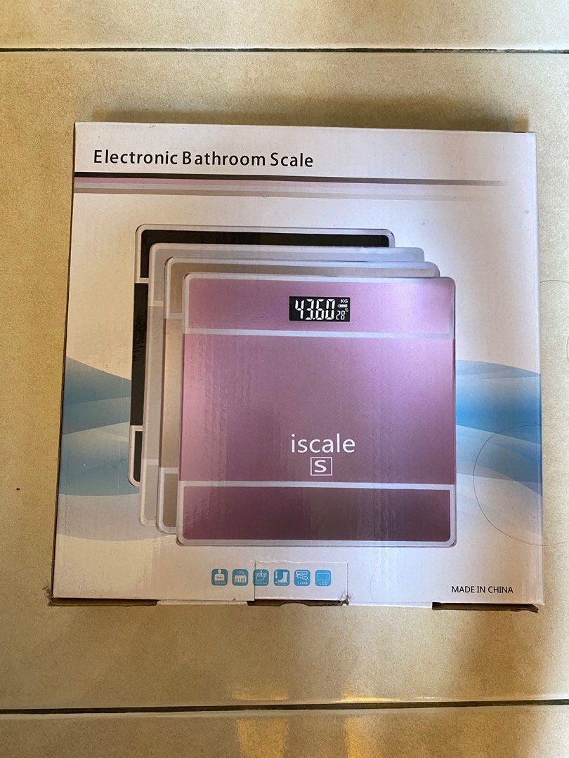 Mr DIY Weighing Scale Electronic, Health & Nutrition, Health Monitors