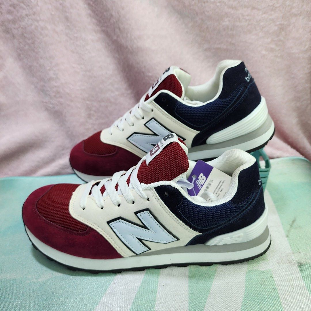 New balance discount 574 tricolor