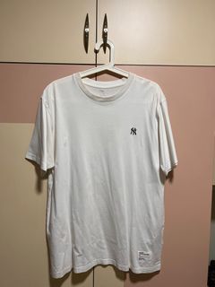 MLB Korea - Illusion Mega Overfit Short Sleeve T-Shirt White / L